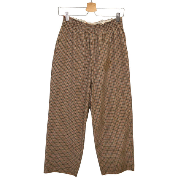 チェック パンツ FORTGENS 【値下〜3/26】CAMIEL 20SS チェックパンツ CUCU FORTGENS(カミエルフォートへンス) CAMIEL パンツ