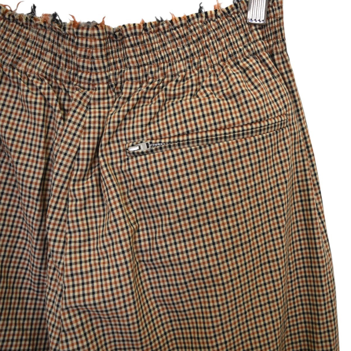 パンツ FORTGENS 【値下〜3/26】CAMIEL チェック pants worker ジーンズ フォートヘンス） FORTGENS（カミエル CAMIEL 20SS パンツ