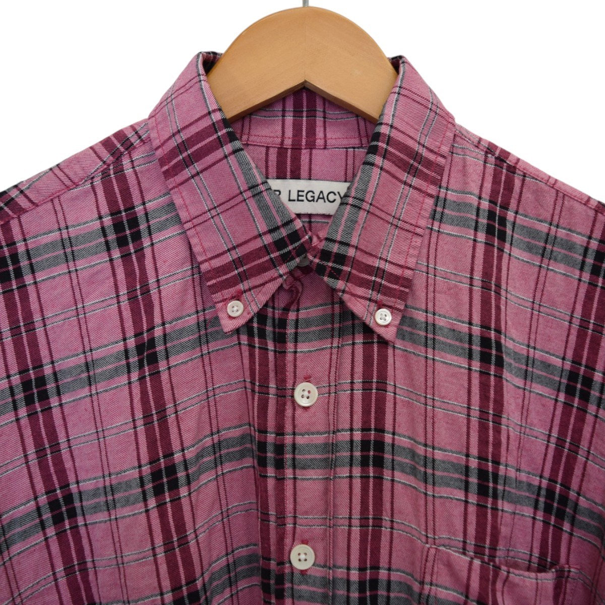 OUR LEGACY(アワーレガシー) BORROWED BD SHIRTチェックシャツM2222BCO
