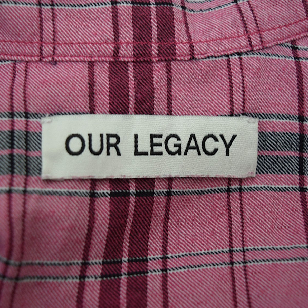 OUR LEGACY(アワーレガシー) BORROWED BD SHIRTチェックシャツM2222BCO