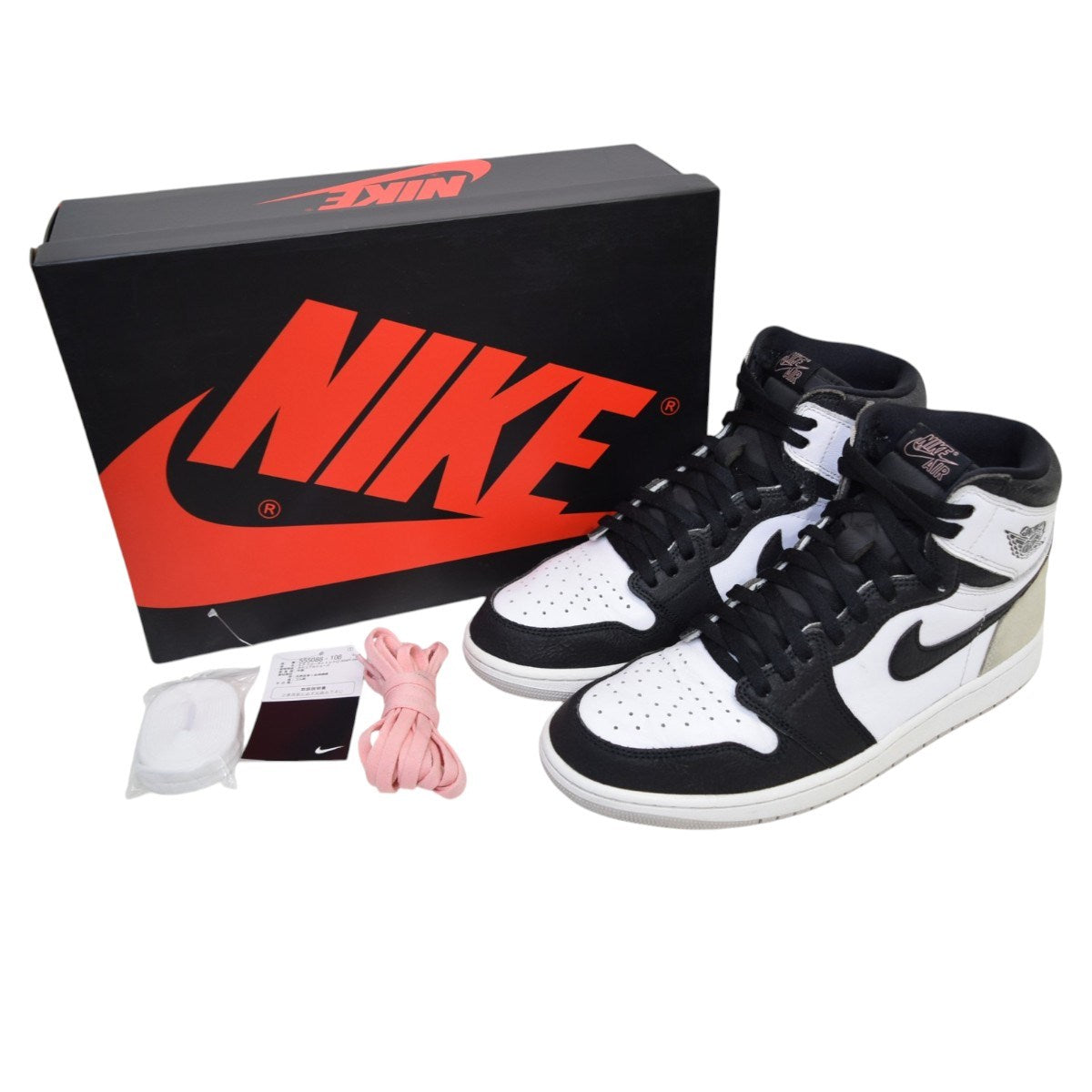 NIKE Air Jordan 1 High OG Bleached Coralエアジョーダン1555088 108 古着・中古-9枚目のアイテム画像