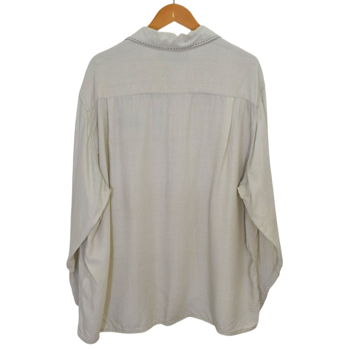 WACKO MARIA 50’S SHIRT L／Sオープンカラーシャツ 古着・中古-2枚目のアイテム画像
