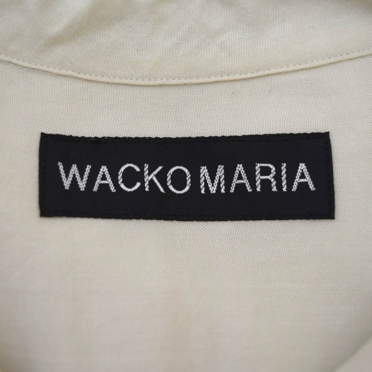WACKO MARIA 50’S SHIRT L／Sオープンカラーシャツ 古着・中古-5枚目のアイテム画像
