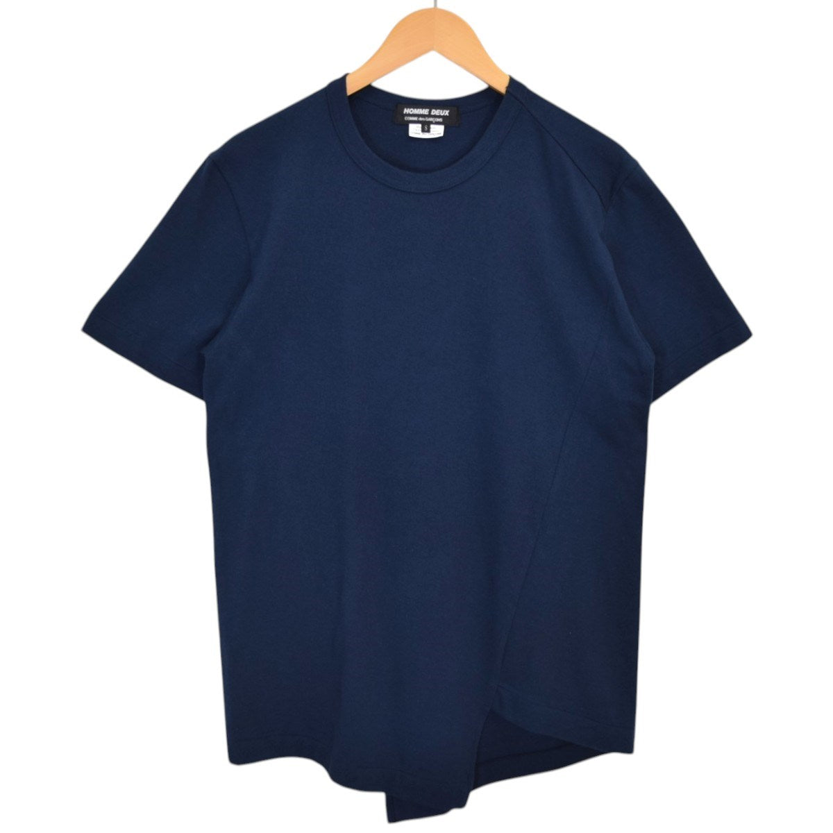 COMME des GARCONS HOMME DEUX デザインヘムTシャツ 2025SSDO-T001 古着・中古-1枚目のアイテム画像
