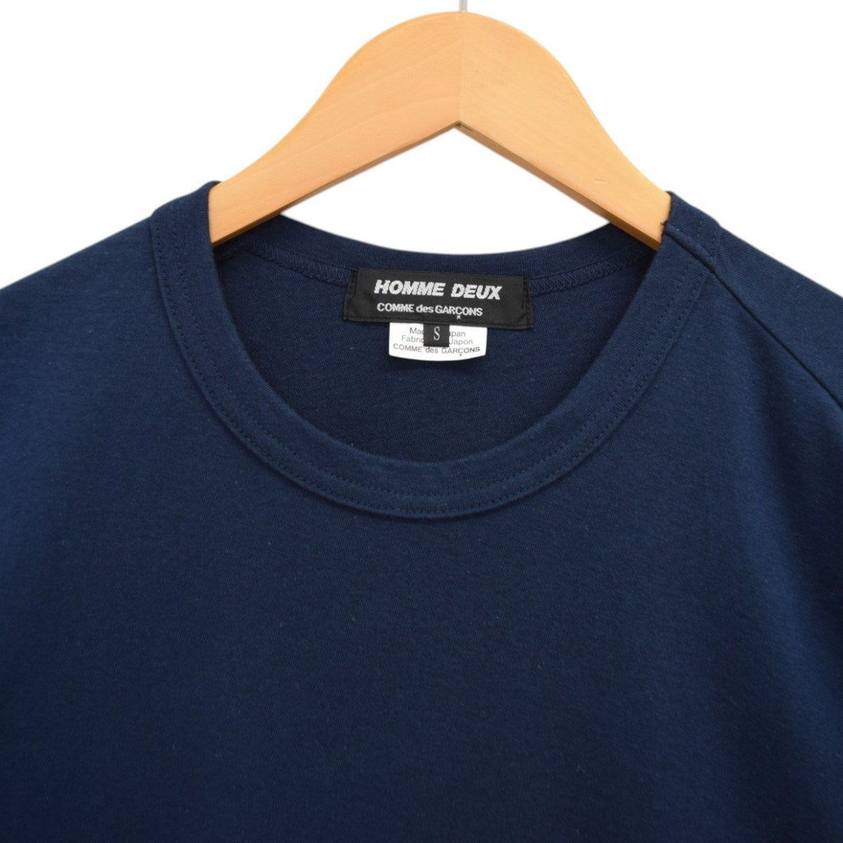 COMME des GARCONS HOMME DEUX デザインヘムTシャツ 2025SSDO-T001 古着・中古-4枚目のアイテム画像