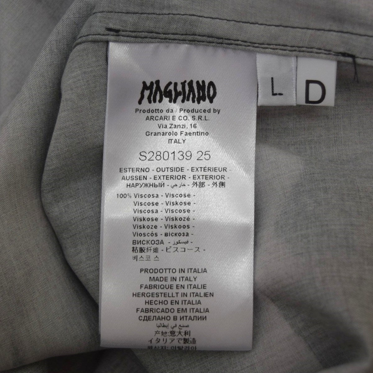 Curie X-RAY総柄シャツS280139 25