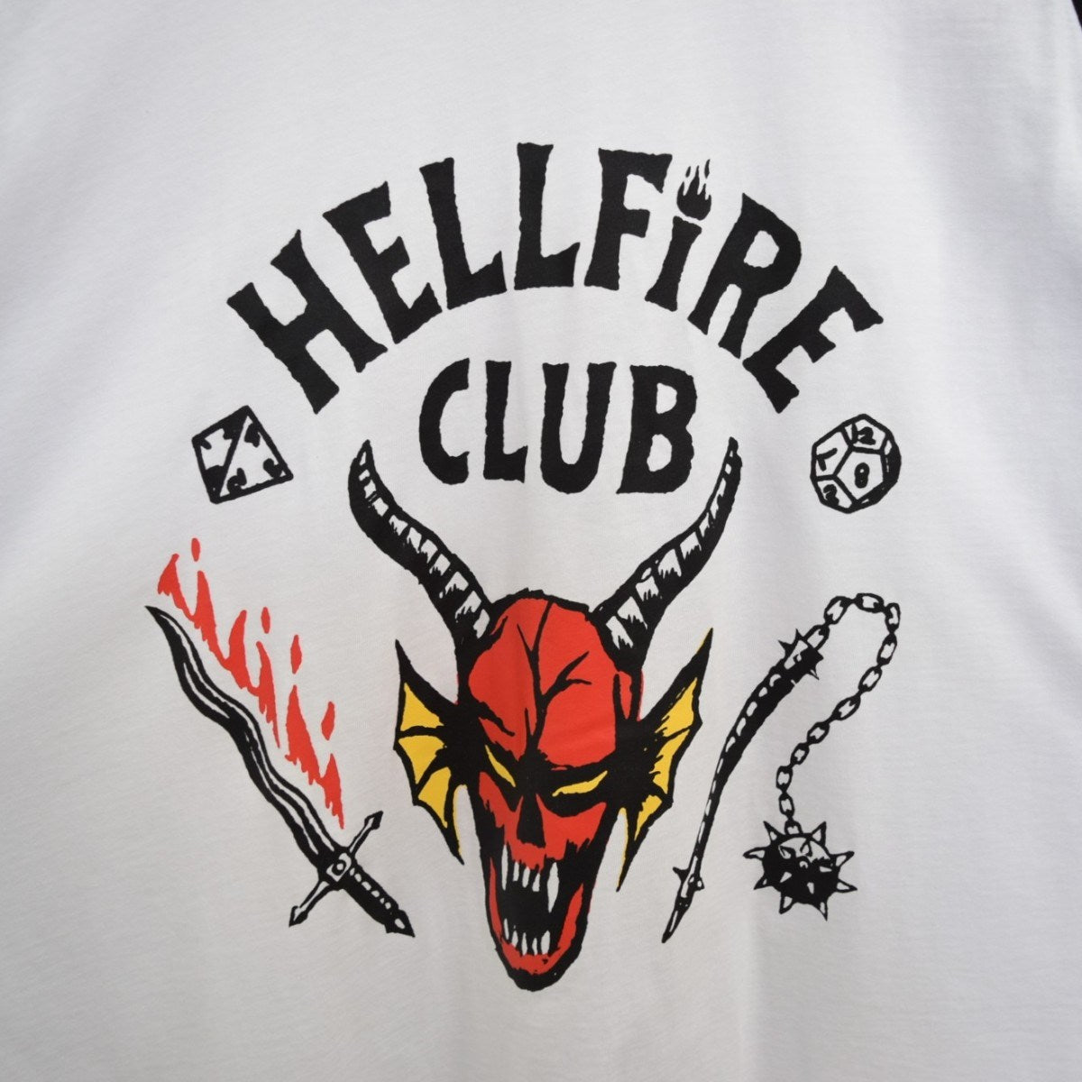 NETFLIX公式HELLFIRE CLUBラグランカットソー