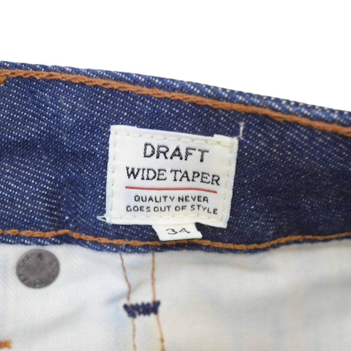 DRAFT TAPER RIGID RINSEリジッドデニムパンツ36076-0014