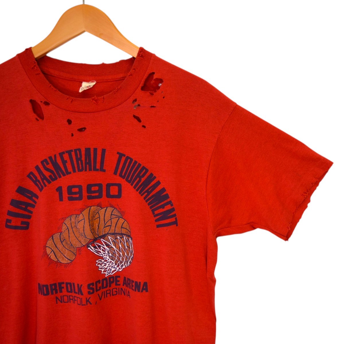 VINTAGE CRUSHED TEEヴィンテージクラッシュTシャツRE251C02