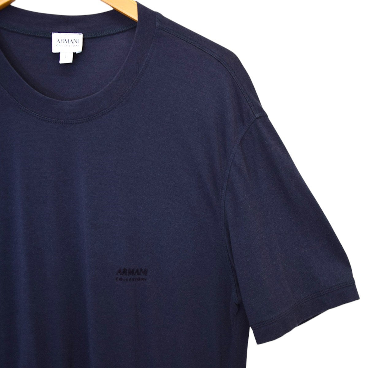 ロゴフロッキープリントTシャツ