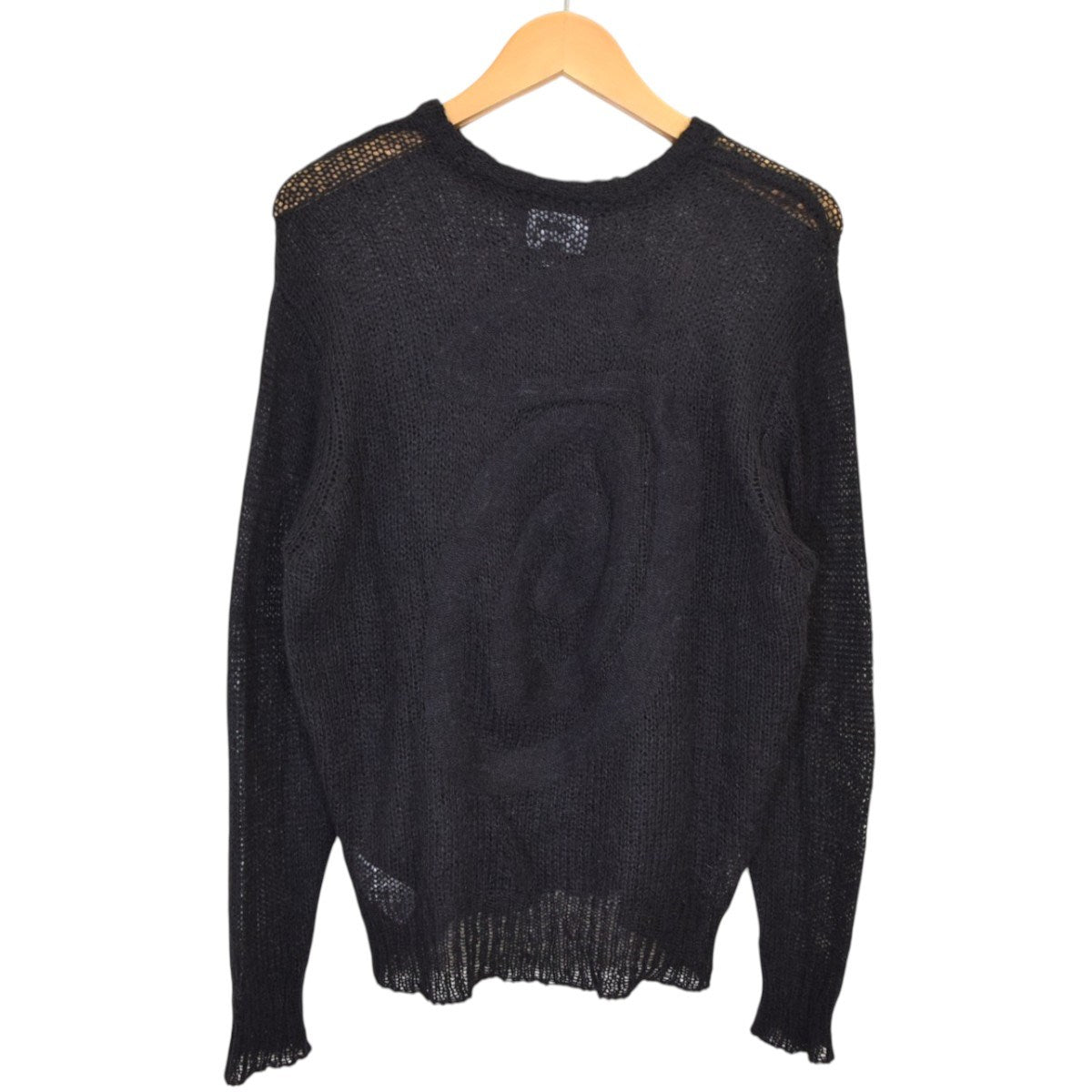 S Loose KnitSロゴ モヘア混ニット117205