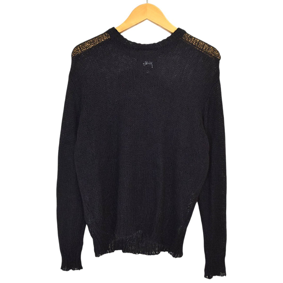 S Loose KnitSロゴ モヘア混ニット117205