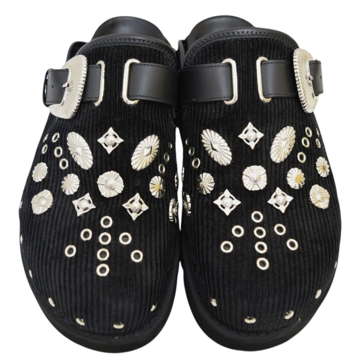 EYELET METAL SABOT SLIP-ON LOAFERアイレットメタル サボ