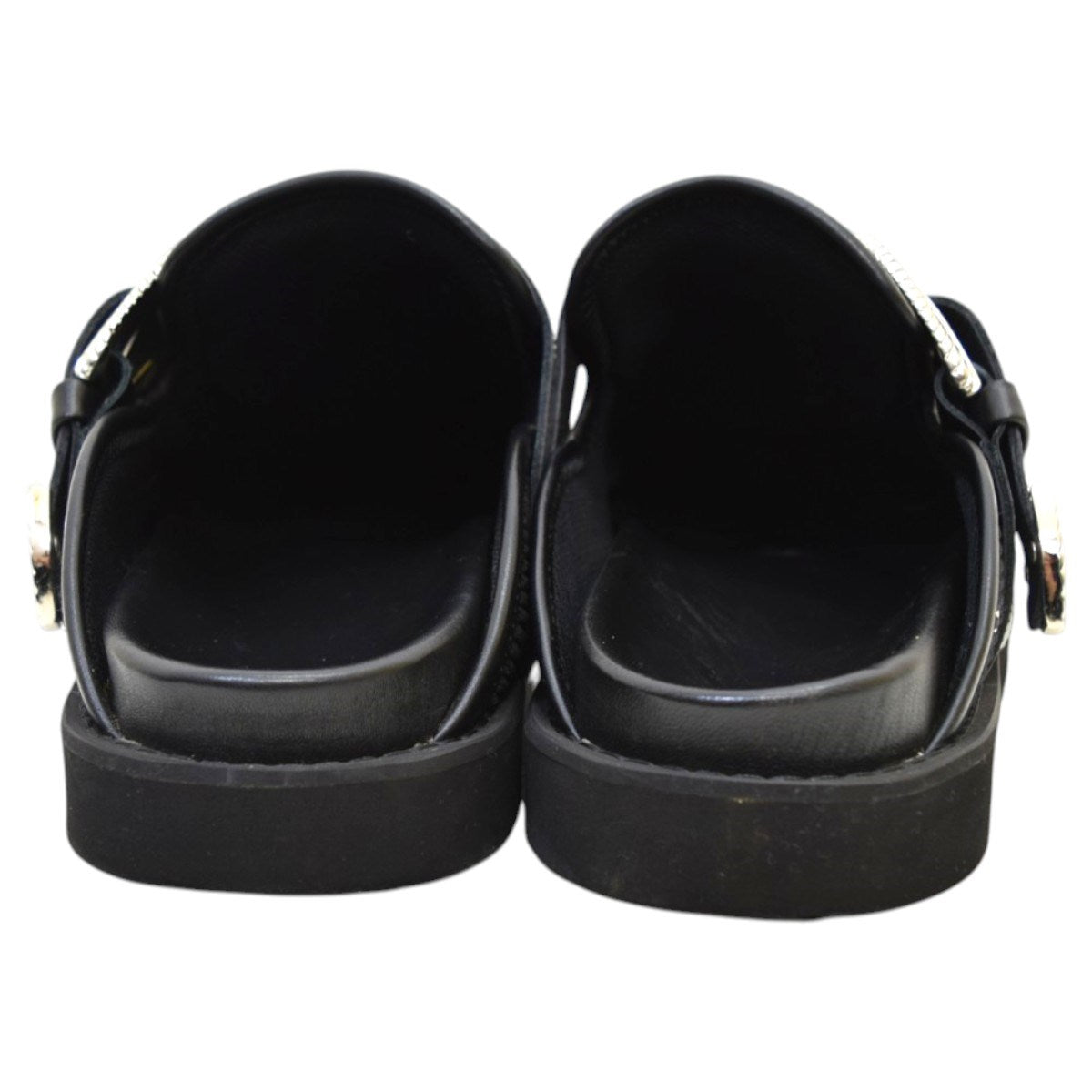 EYELET METAL SABOT SLIP-ON LOAFERアイレットメタル サボ
