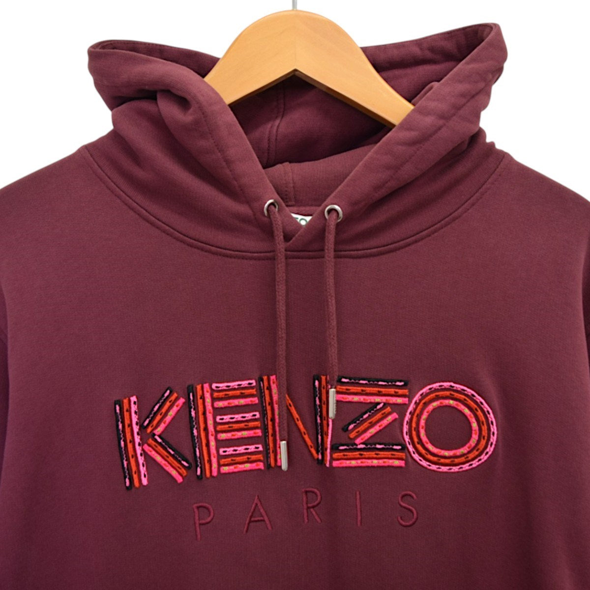 KENZO ロゴプルオーバーパーカーF965SW3614ME 古着・中古-3枚目のアイテム画像