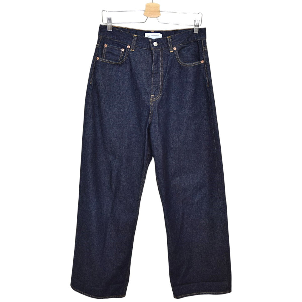 12．5oz Denim 5 Pocket Square Leg Pantsデニムパンツ