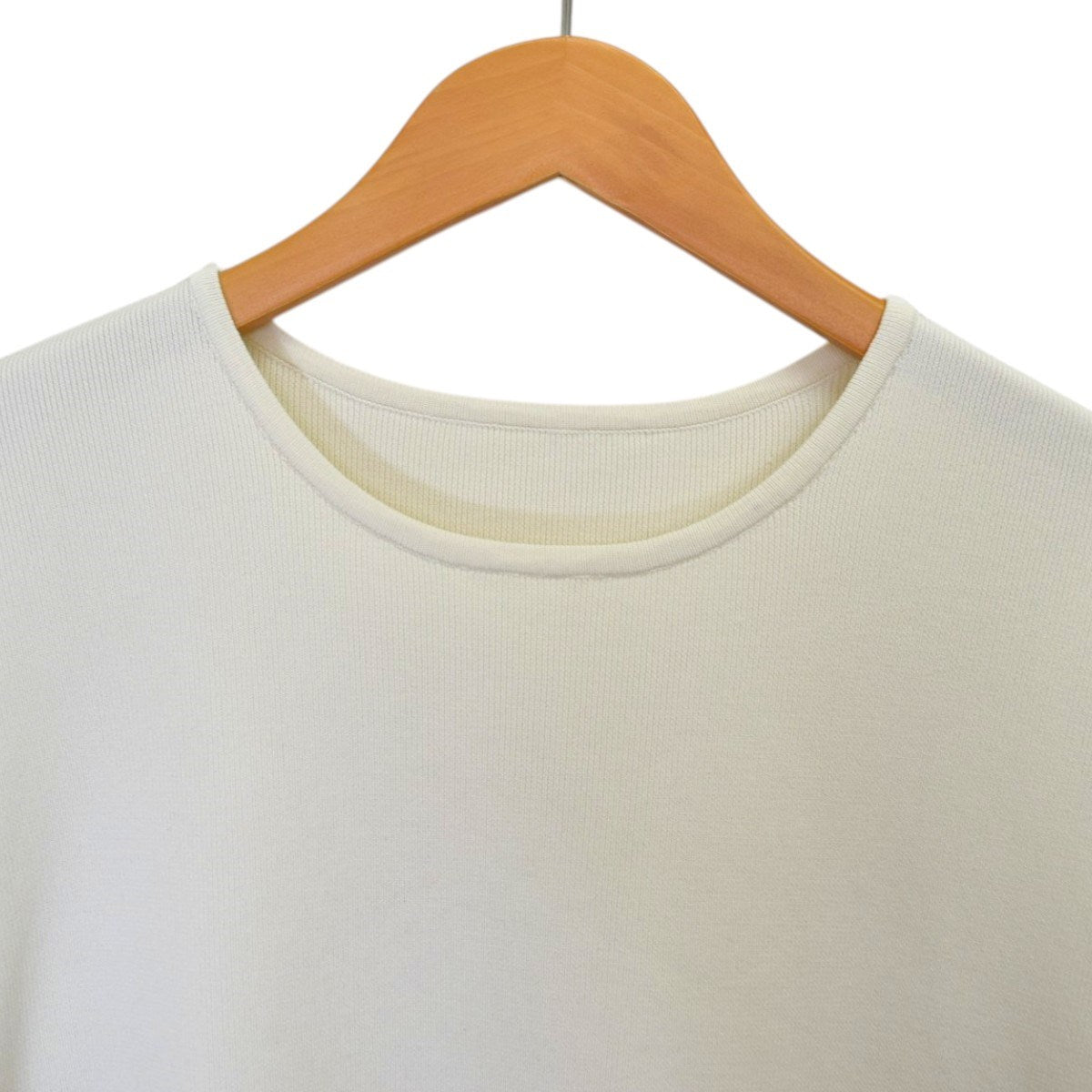 フリルボーダースリーブニットロング丈ワンピースef-fu-898