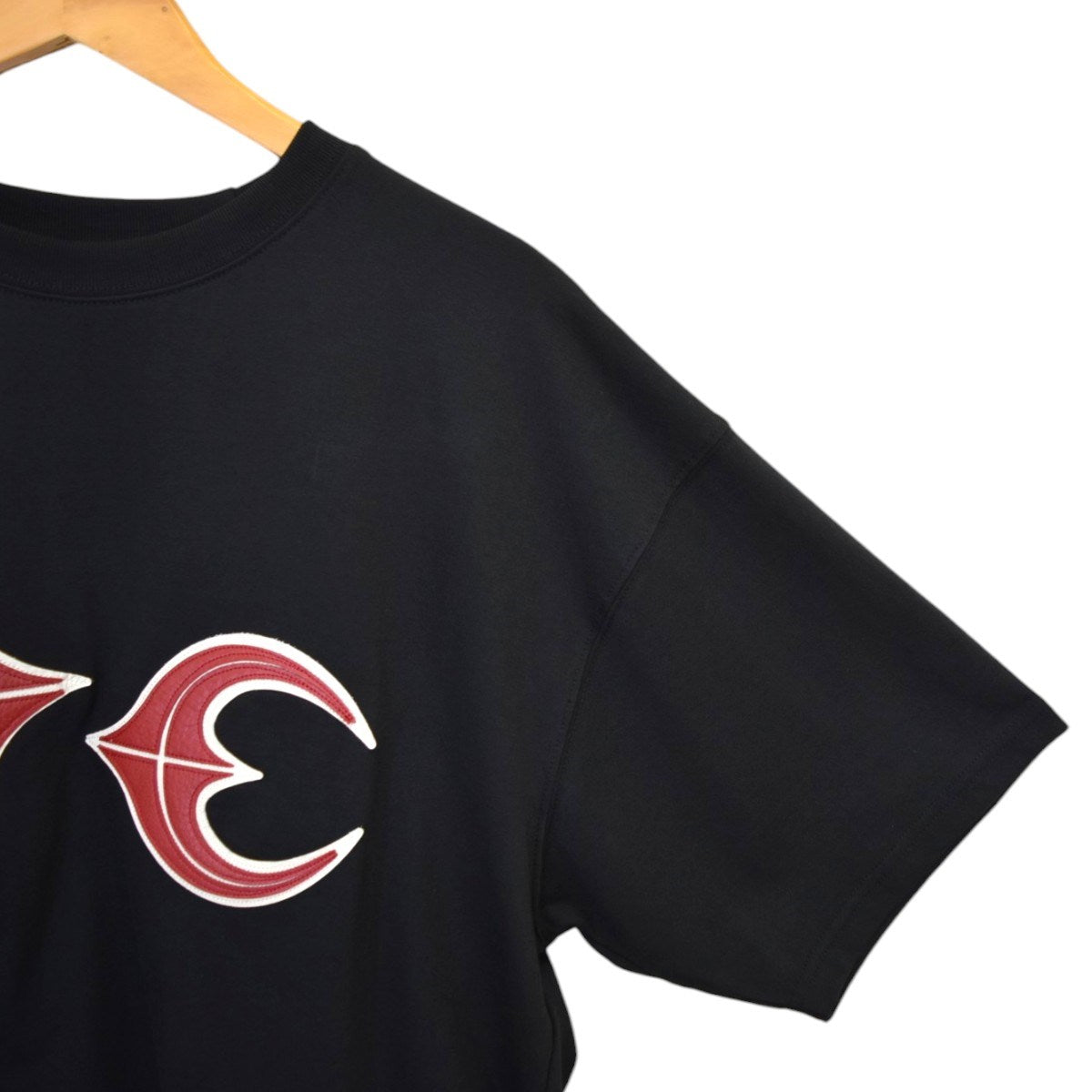 Rock T-Shirtカウレザーロゴ TシャツTC24TS0302
