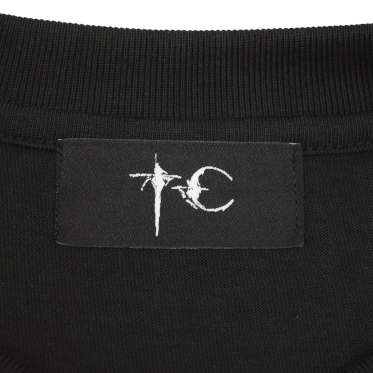 Rock T-Shirtカウレザーロゴ TシャツTC24TS0302