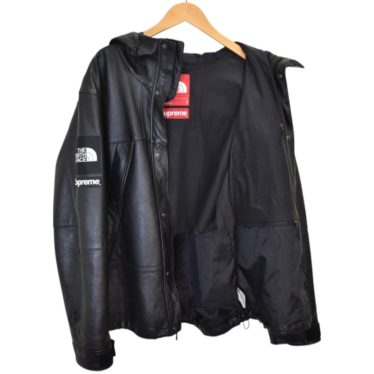Leather Mountain ParkaレザーマウンテンパーカーNP61807I