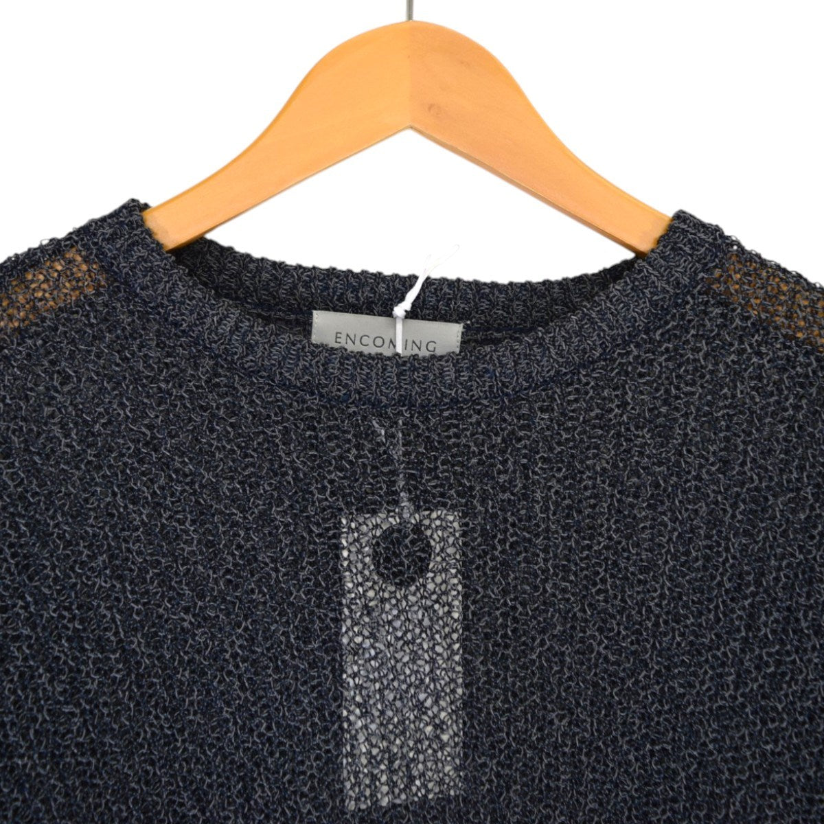 Knitted Sweat Jumper和紙混クルーネックニットKNJU-DV