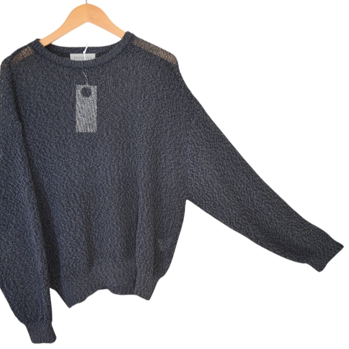 Knitted Sweat Jumper和紙混クルーネックニットKNJU-DV