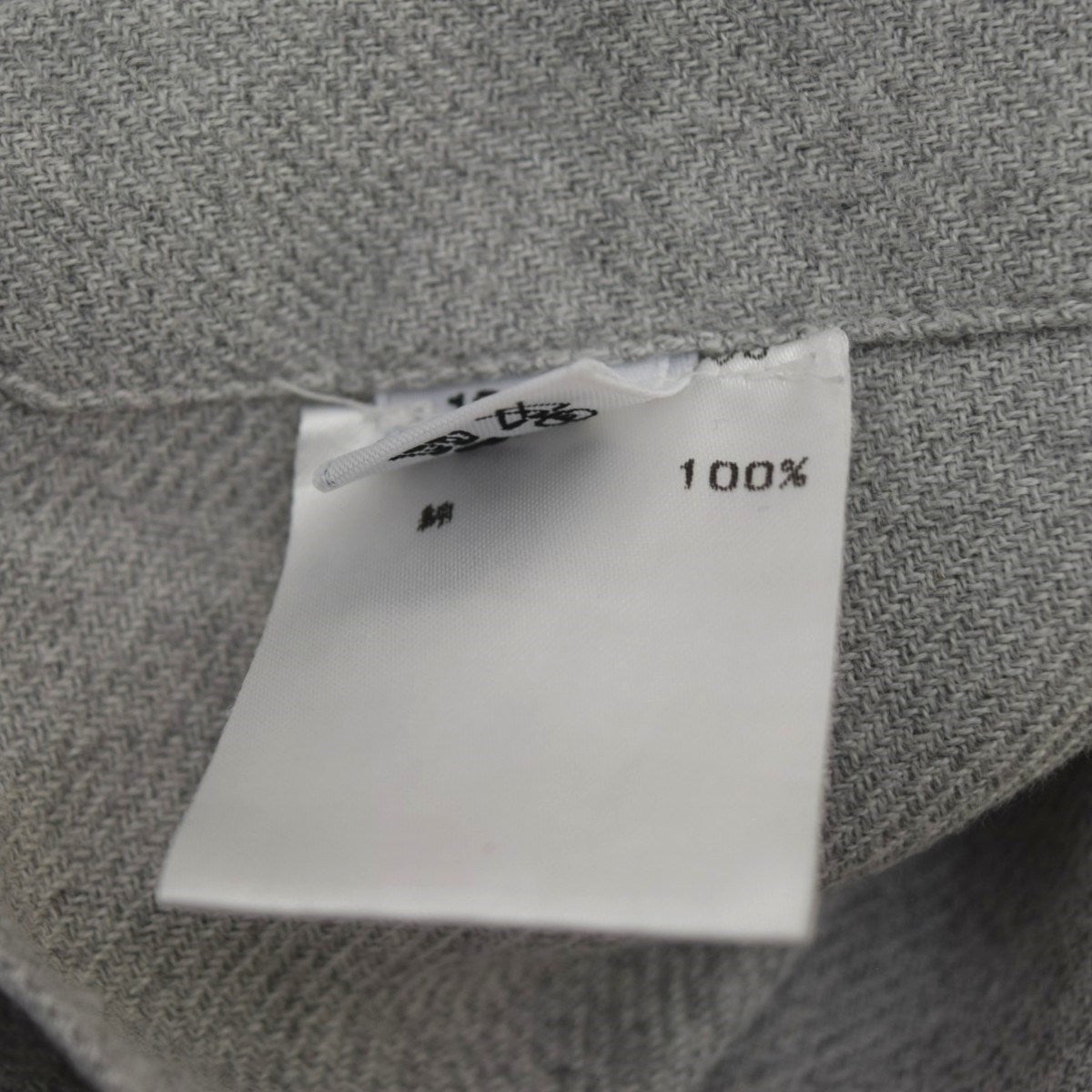 Finamore×BARNEYS NEWYORK ホリゾンタルカラーソフトフランネルシャツ 古着・中古-9枚目のアイテム画像