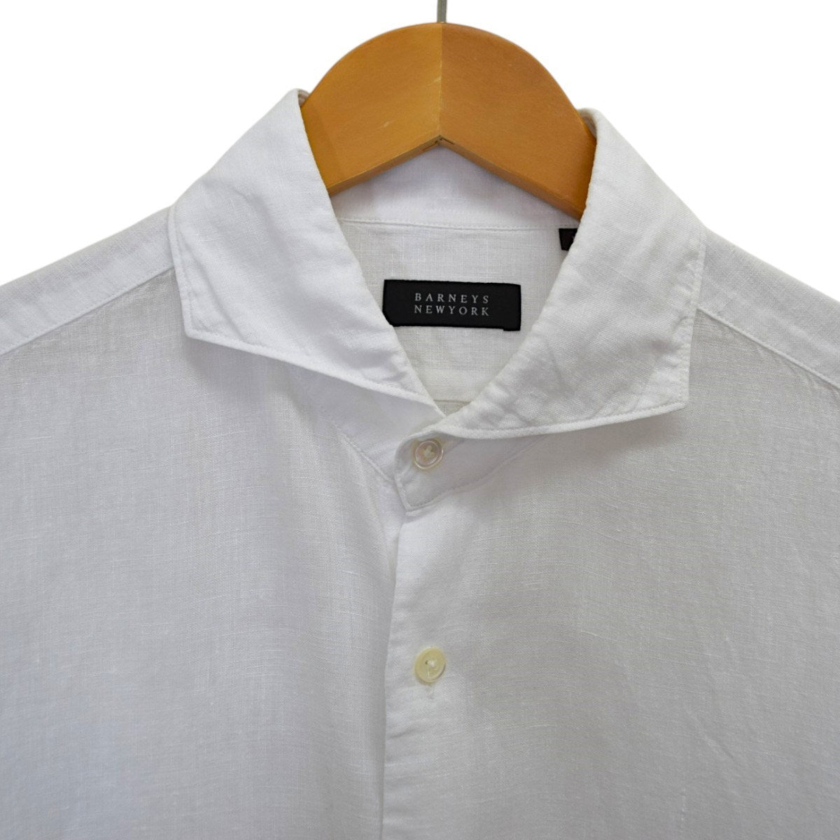 BARNEYS NEWYORK リネンシャツ 古着・中古-3枚目のアイテム画像