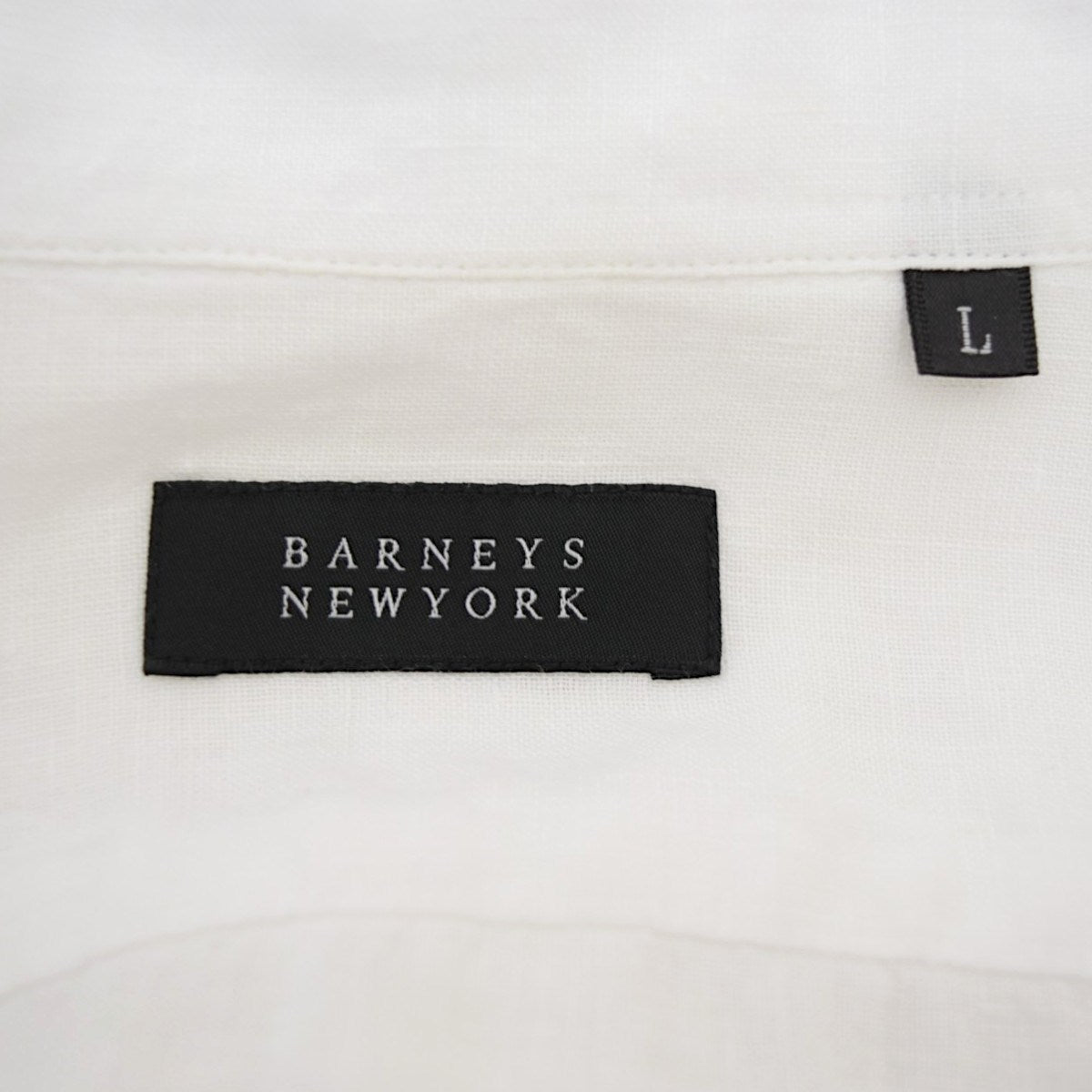 BARNEYS NEWYORK リネンシャツ 古着・中古-5枚目のアイテム画像