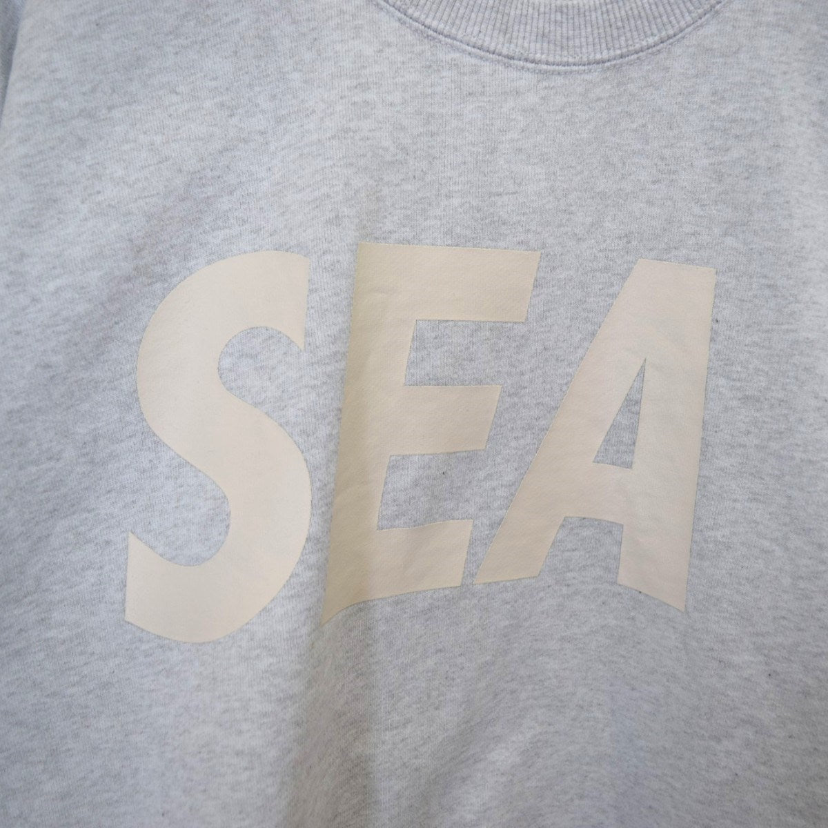 WIND AND SEA SEA CREW NECK BLACKクルーネックスウェットWDS-O-OSS-26-Q1-CS-01 古着・中古-4枚目のアイテム画像