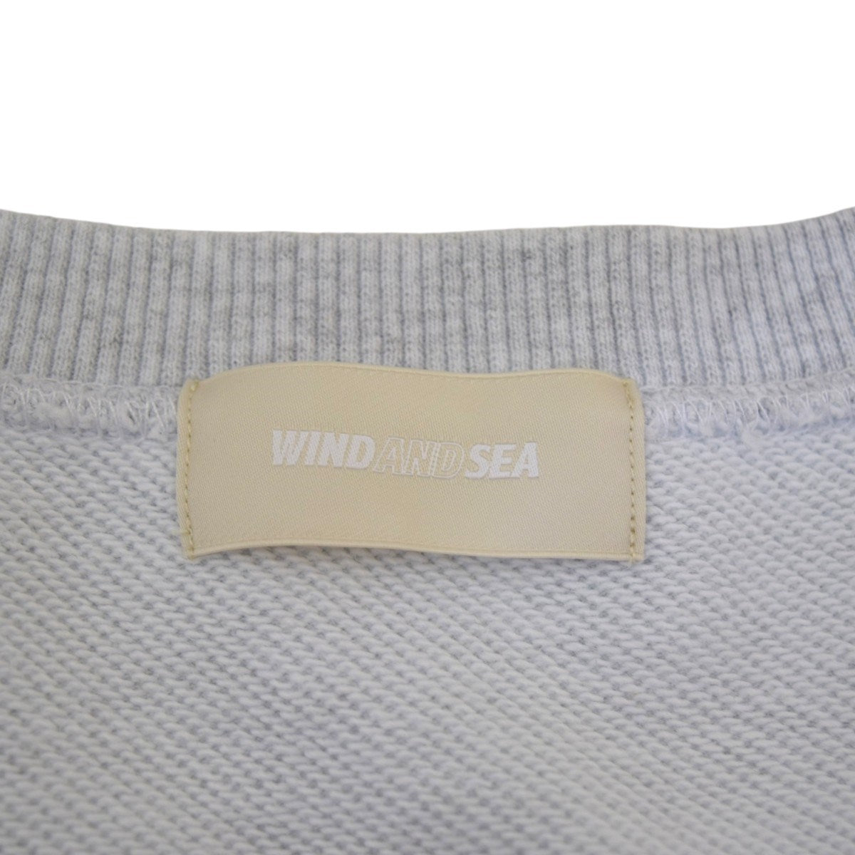 WIND AND SEA SEA CREW NECK BLACKクルーネックスウェットWDS-O-OSS-26-Q1-CS-01 古着・中古-8枚目のアイテム画像