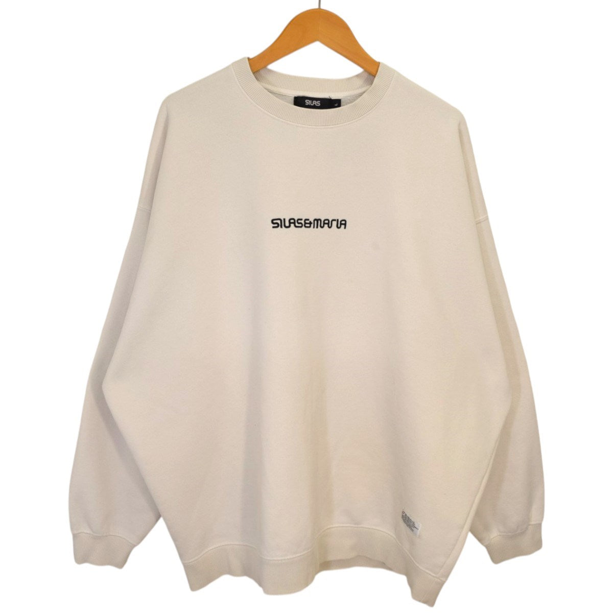 SILAS BASIC SILAS AND MARIA SWEAT TOPクルーネックスウェット110223012007 古着・中古-1枚目のアイテム画像