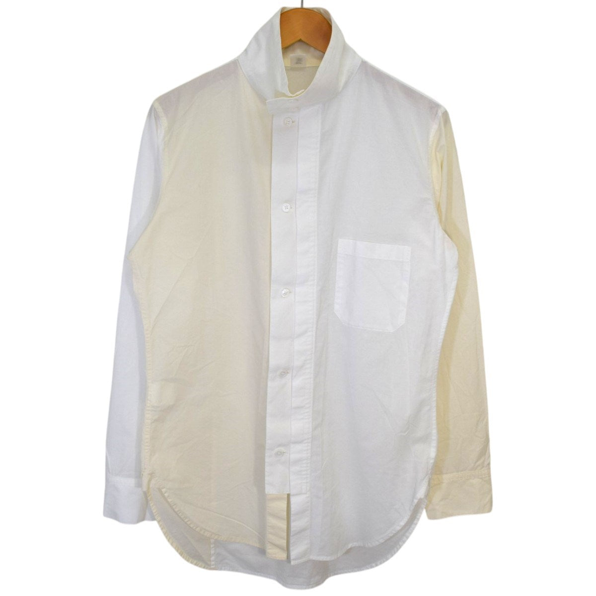 切替スタンドカラーシャツ PRE-FALL 2021YM-B02-030