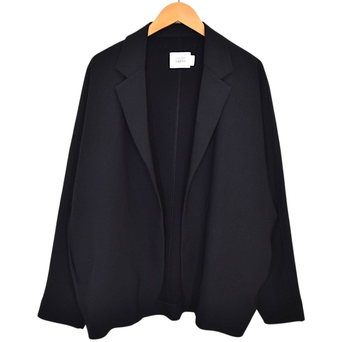 I D／S JACKETボタンレスジャケット