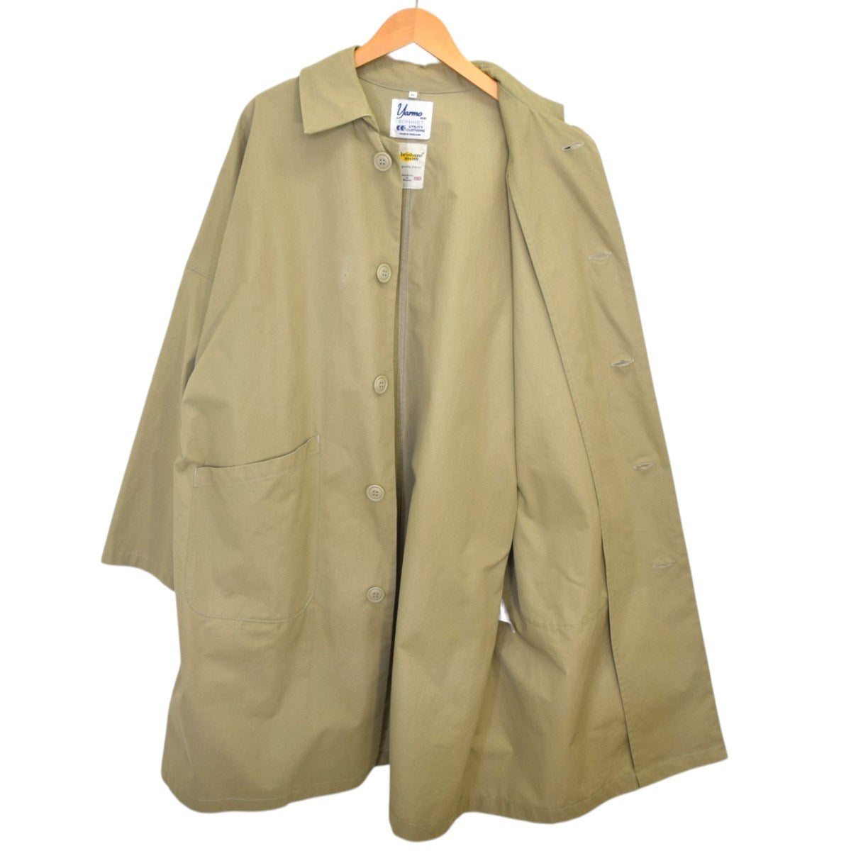 BRISBANE MOSS DUSTER COATステンカラーコートSOPH-190006