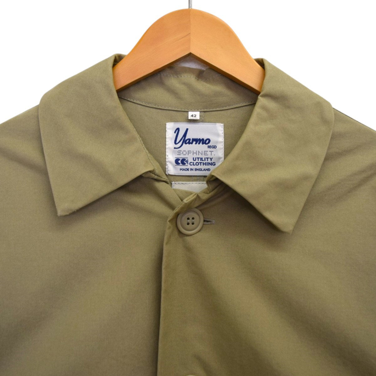 BRISBANE MOSS DUSTER COATステンカラーコートSOPH-190006