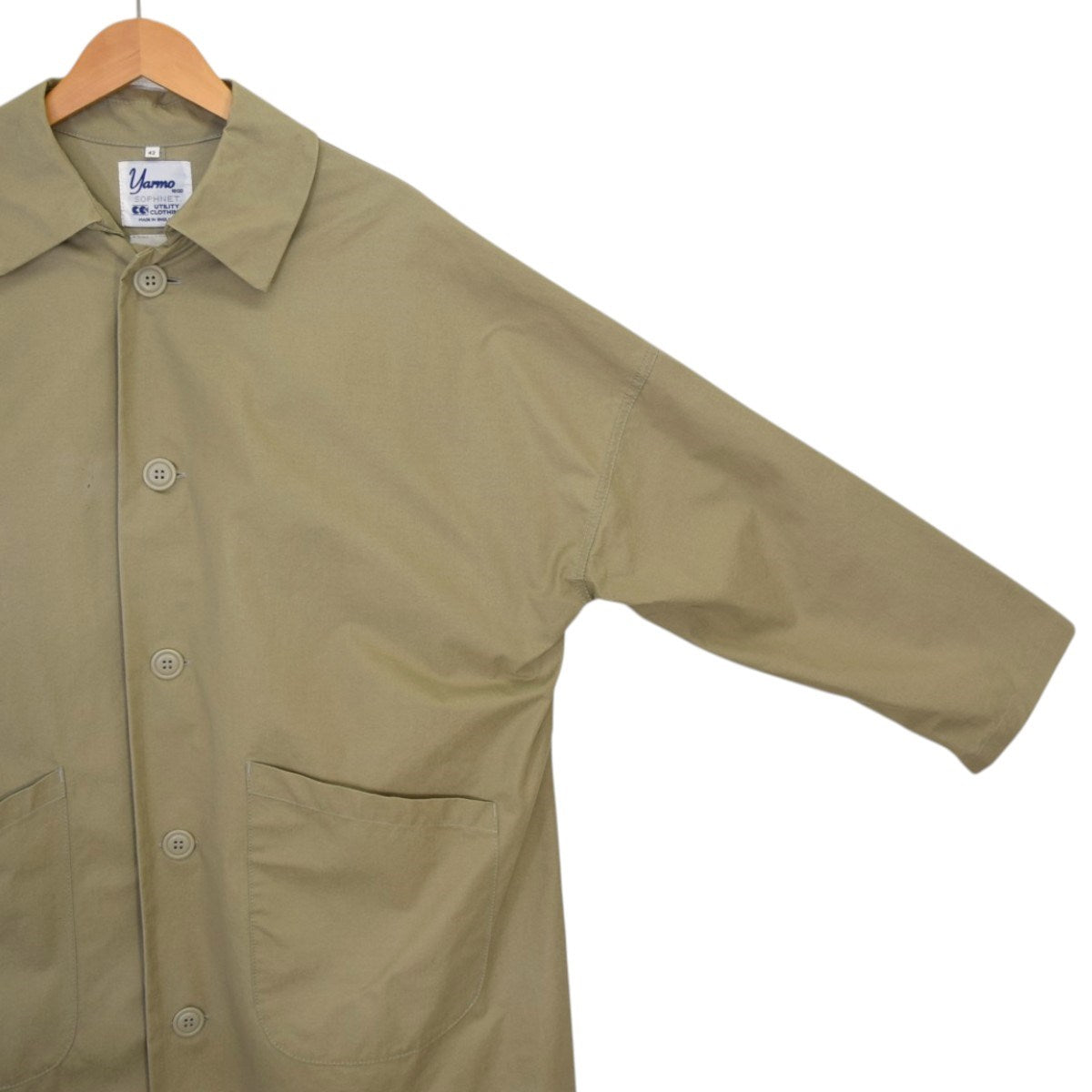 BRISBANE MOSS DUSTER COATステンカラーコートSOPH-190006