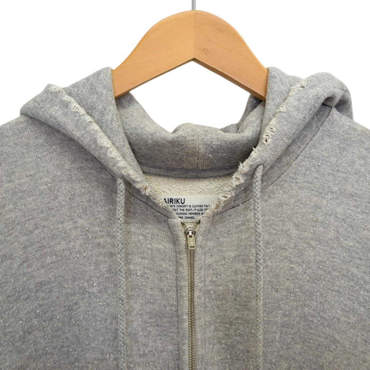Ponyboy Zip Hoodieダメージ加工ジップパーカー21AW C-1