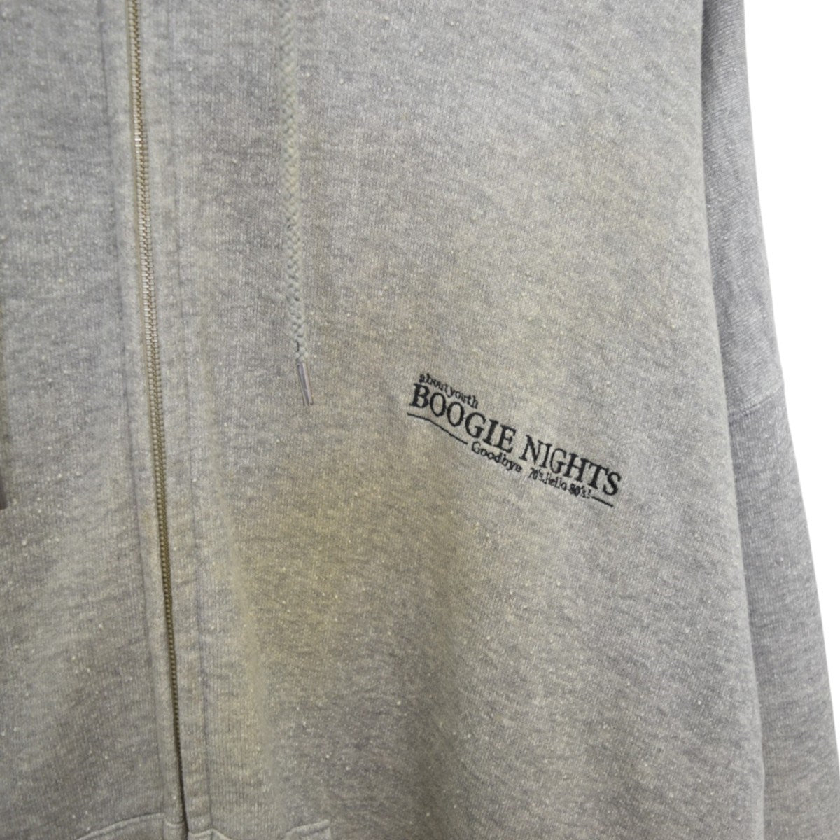 Ponyboy Zip Hoodieダメージ加工ジップパーカー21AW C-1