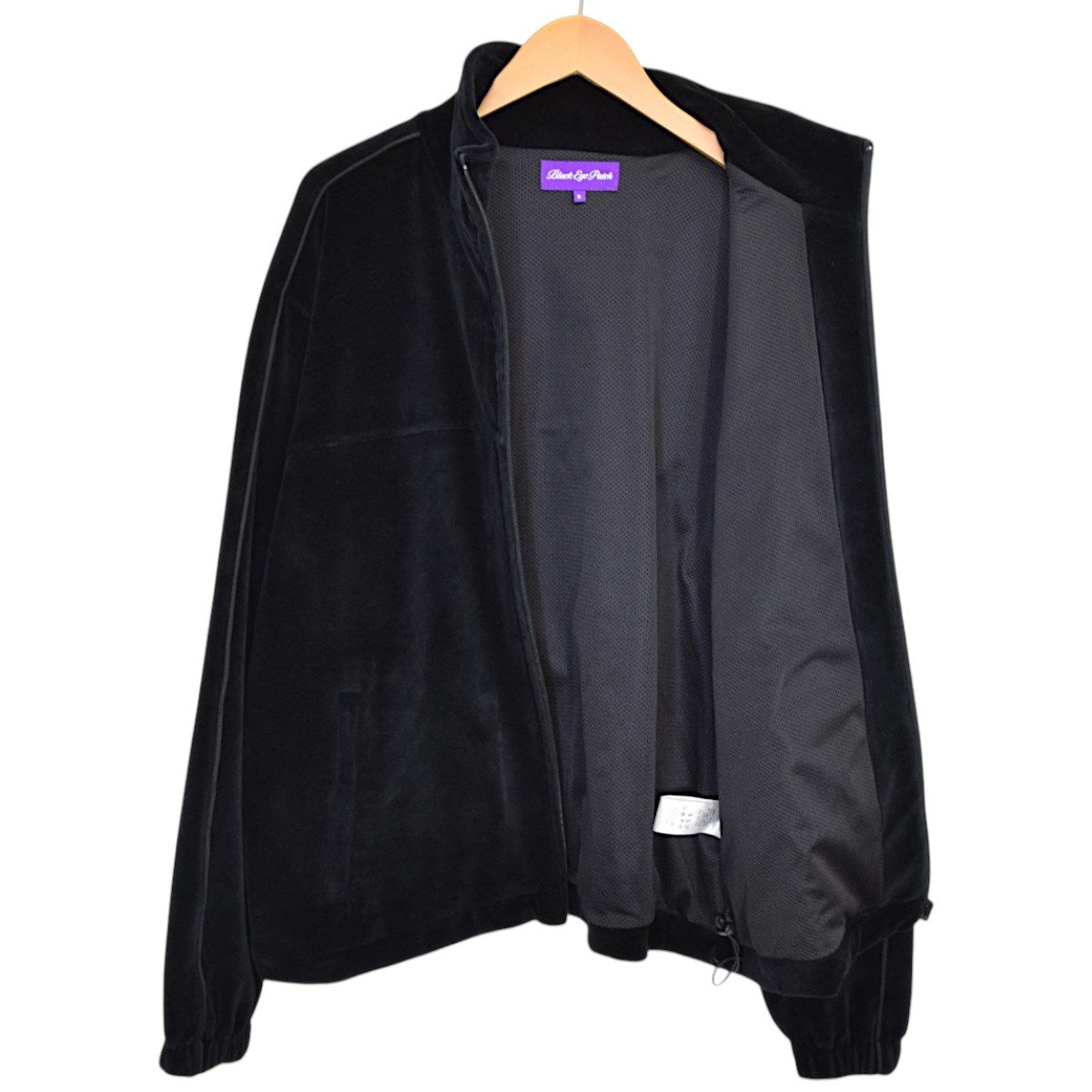 BlackEyePatch HWC VELOUR TRACK JACKETベロアトラックジャケット 2025AW 古着・中古-4枚目のアイテム画像