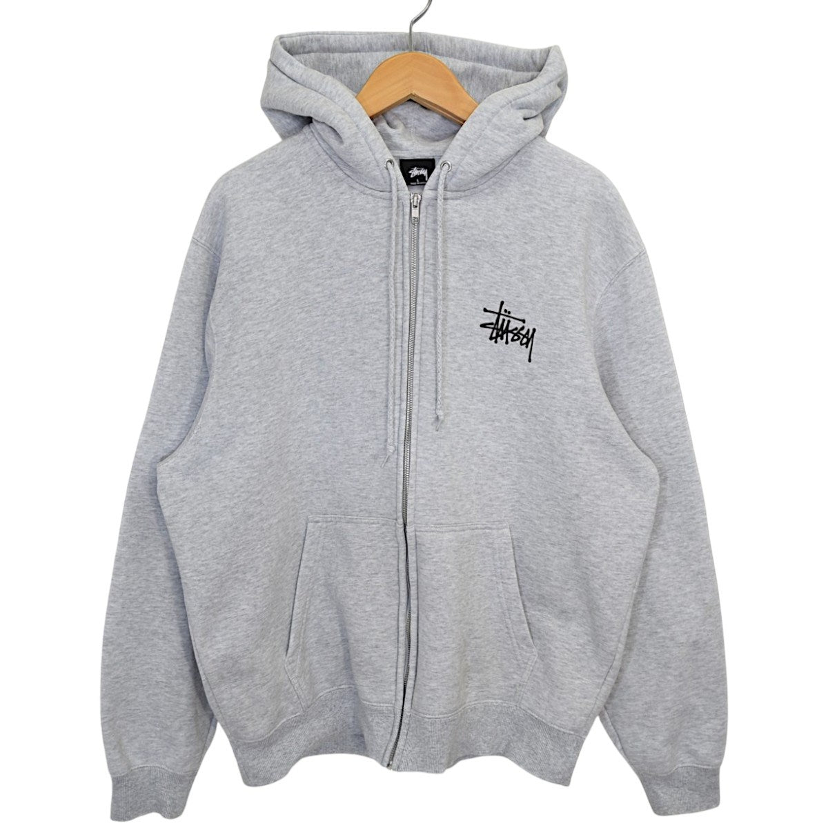 stussy バックロゴジップパーカーZ4000SZS20 古着・中古-1枚目のアイテム画像