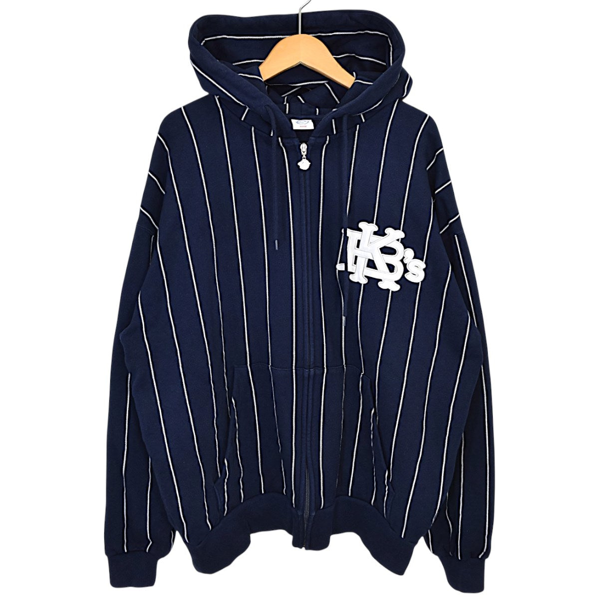 STRIPE SWEAT FULL ZIP HOODIEジップパーカー 2025SS