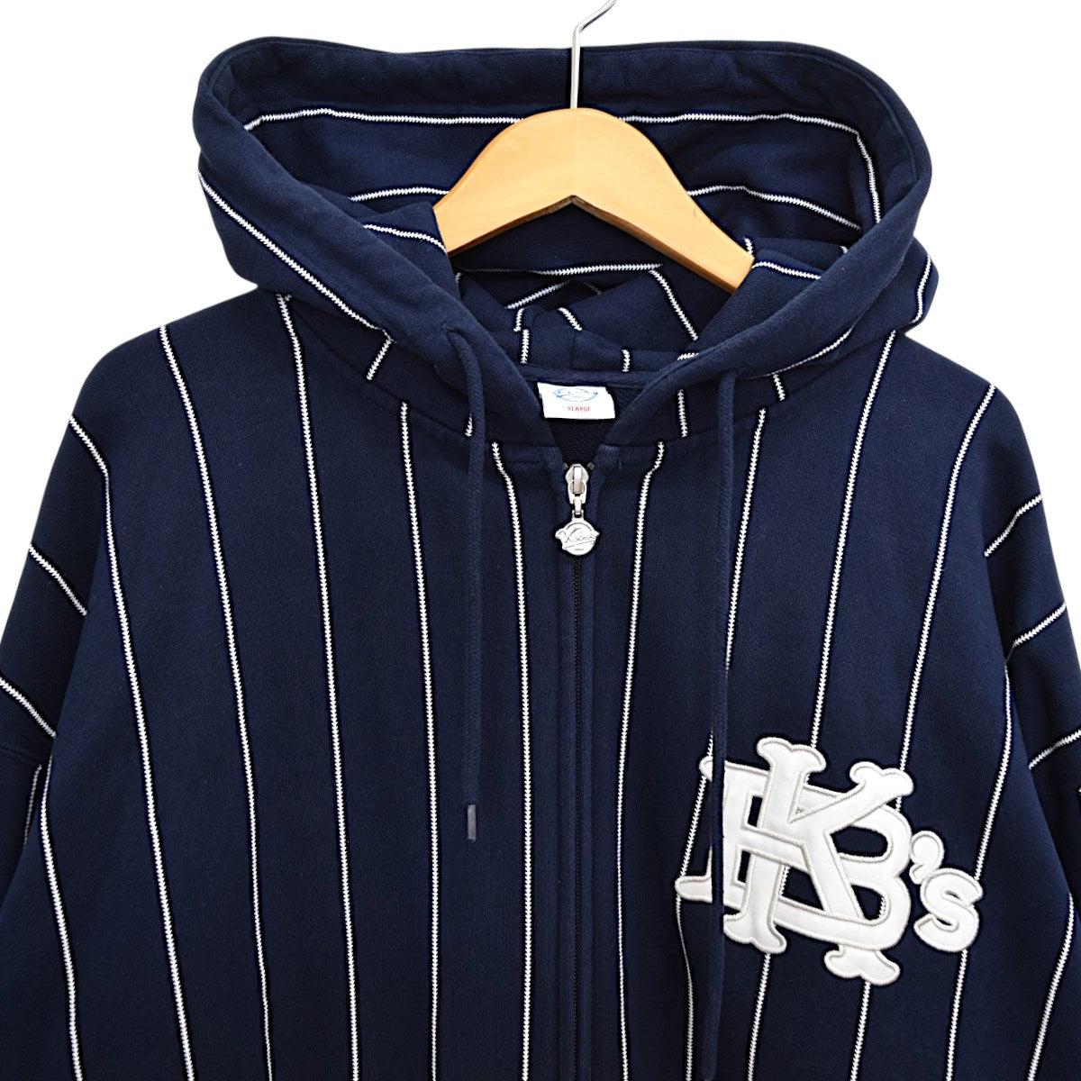 STRIPE SWEAT FULL ZIP HOODIEジップパーカー 2025SS