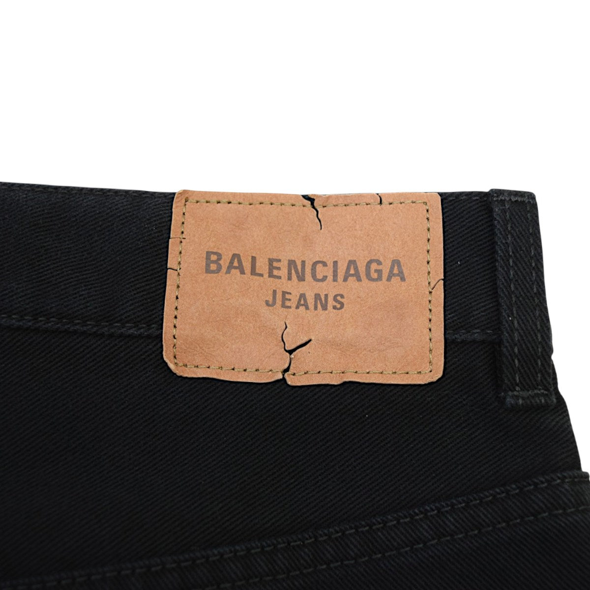 Flared Pantsユーズド加工フレアデニムパンツ790405