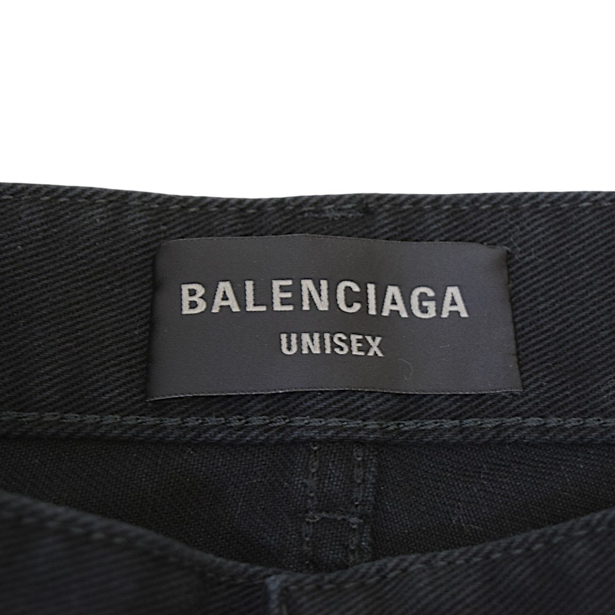 Flared Pantsユーズド加工フレアデニムパンツ790405