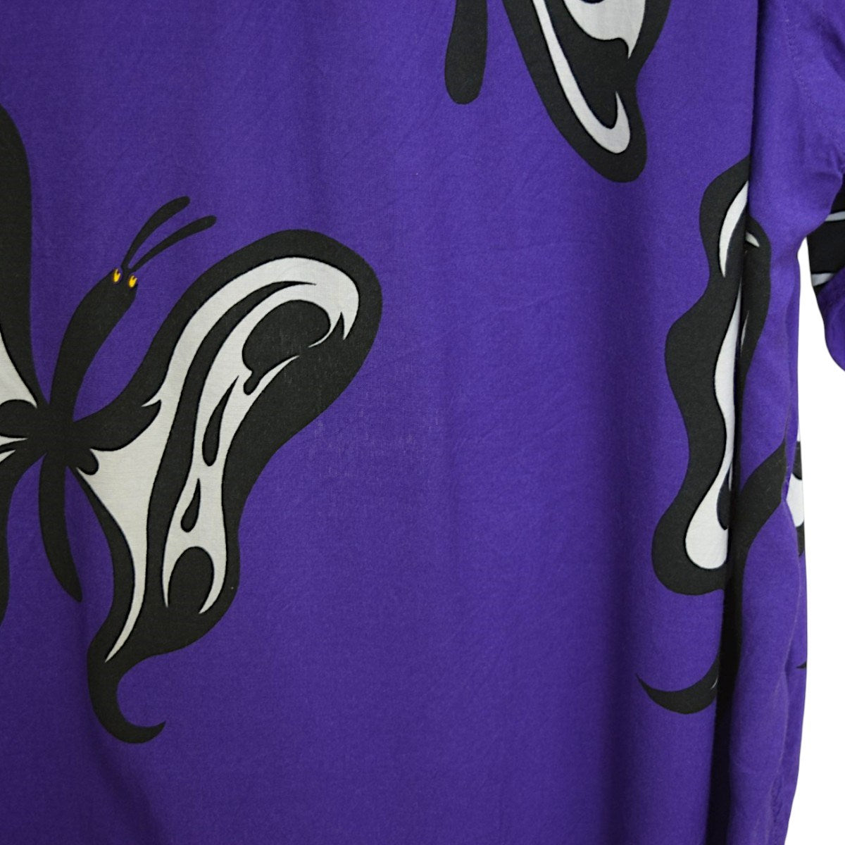 Needles×Kae Tanaka S／S One-Up Shirt - KT PapillonオープンカラーシャツQV432 古着・中古-6枚目のアイテム画像