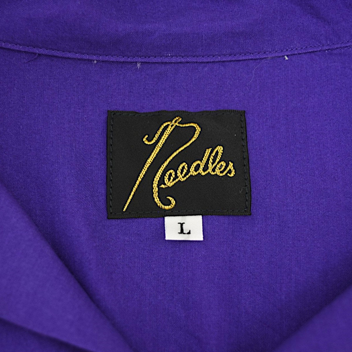 Needles×Kae Tanaka S／S One-Up Shirt - KT PapillonオープンカラーシャツQV432 古着・中古-7枚目のアイテム画像
