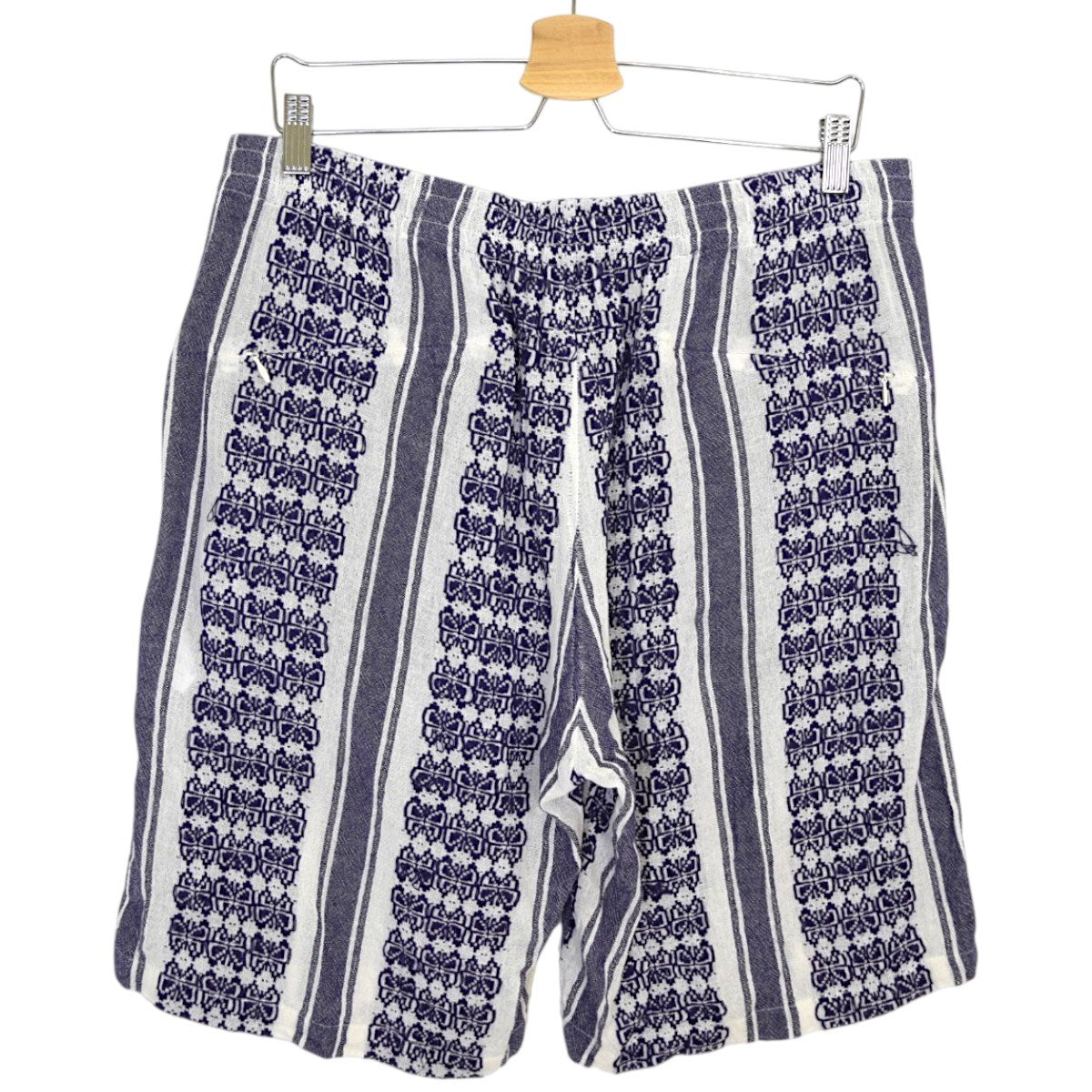 Needles Papillon Stripe Dobby BK ShortショートパンツMR243 古着・中古-2枚目のアイテム画像