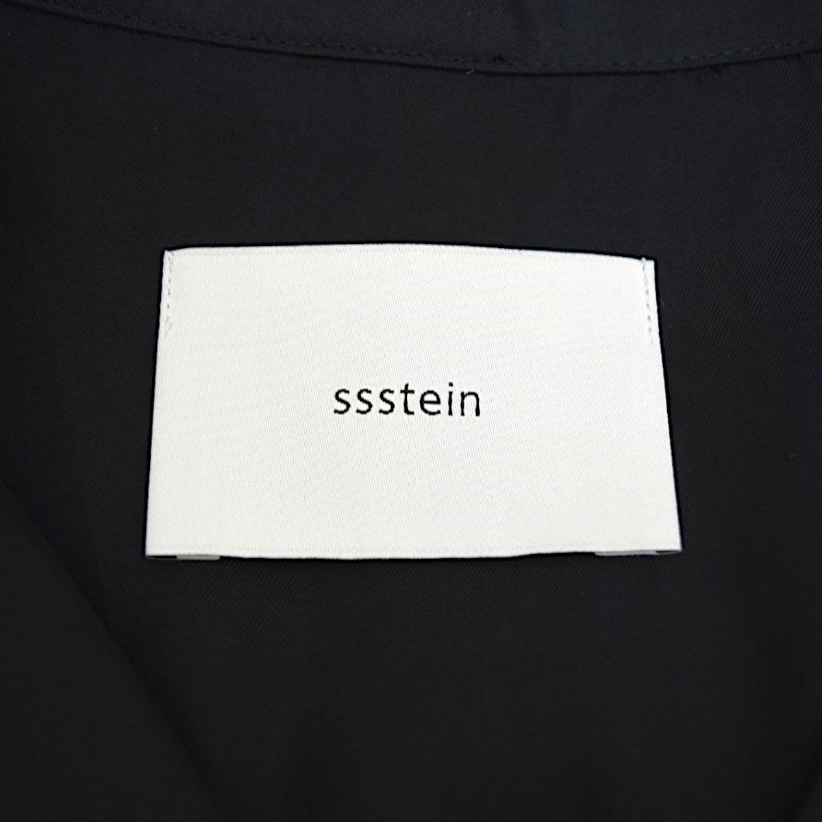 ssstein CUPRO TWILL OVERSIZED OPEN COLLAR SS SHIRTオープンカラーシャツST.1153 古着・中古-5枚目のアイテム画像