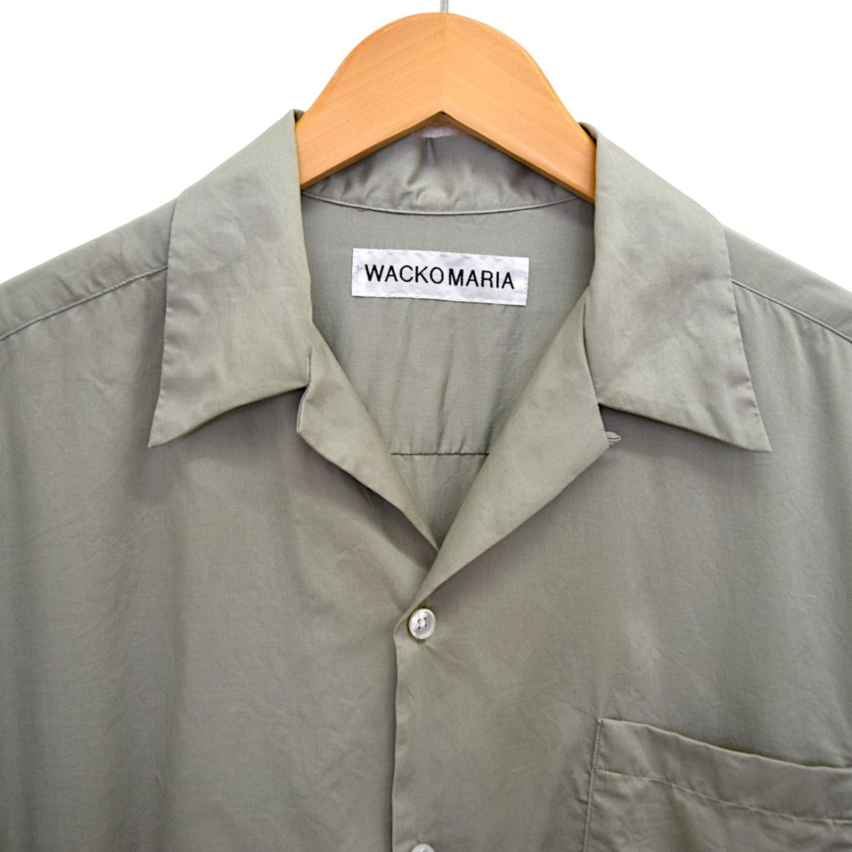 WACKO MARIA×SOKTAS OPEN COLLAR SHIRT S／S(TYPE-2)オープンカラーシャツ26SS-WMS-OC19 古着・中古-3枚目のアイテム画像